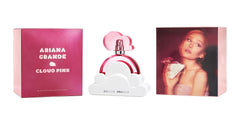 Ariana Grande Cloud Pink bottle detail with cap and label, highlighting design and quality