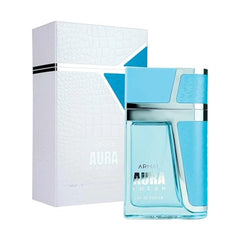 Armaf Aura Fresh front packaging showing bottle and label for easy ID