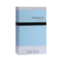 Armaf Blue Homme applied to wrist and neck showing texture and placement for longer wear