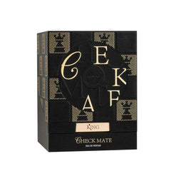 Armaf Checkmate King close-up of bottle texture highlighting premium detail and appeal