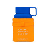 Armaf Odyssey front bottle showcasing mandarin-inspired packaging and confident presentation