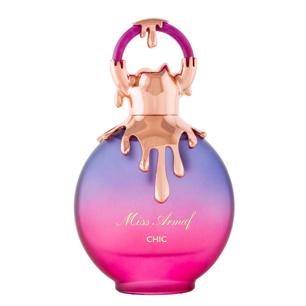 Armaf Miss Armaf Chic front bottle showing elegant design and easy gifting
