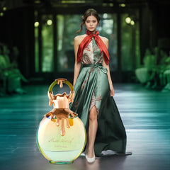 Armaf Miss Catwalk spray in use on wrist demonstrating application and projection