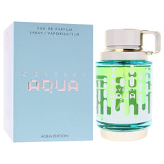 Armaf Odyssey Aqua atomizer close-up demonstrating easy spray delivery