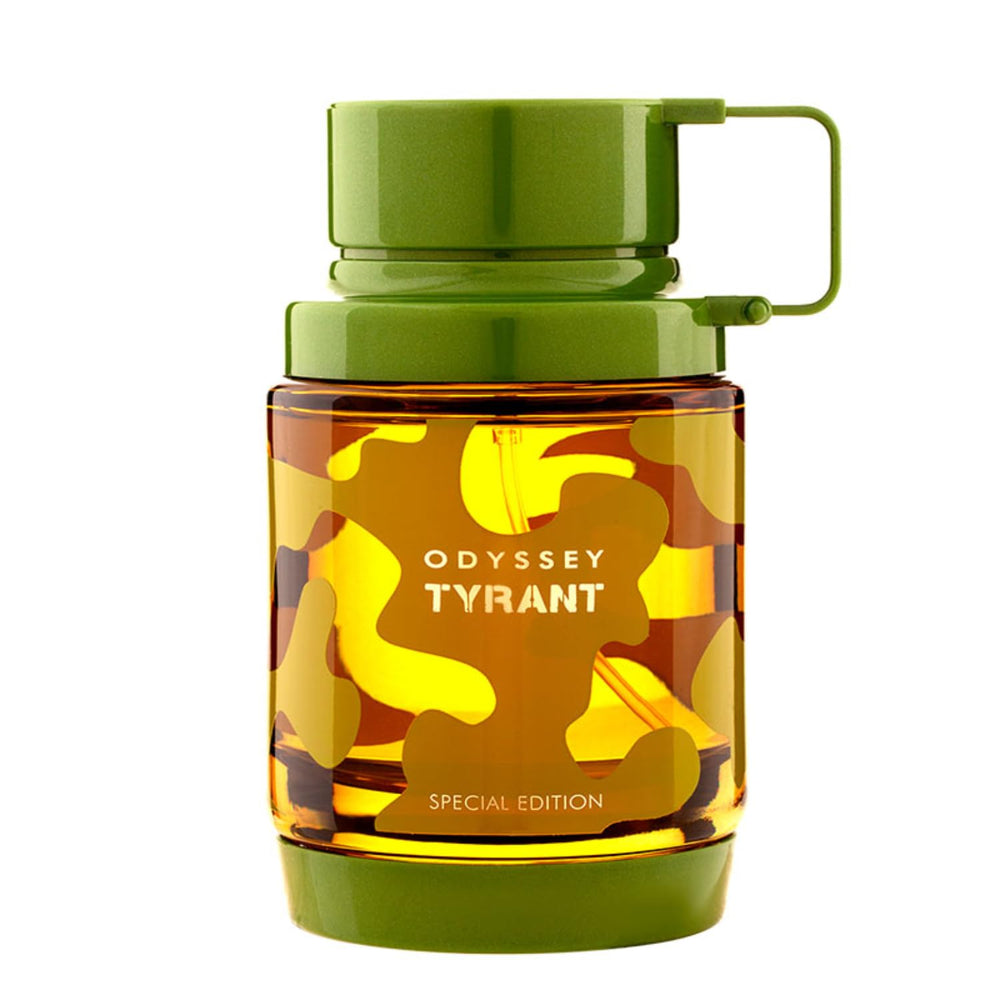 Armaf Odyssey Tyrant front bottle showing elegant packaging and gift-ready appeal