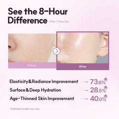 AROCELL mask being applied step-by-step for easy overnight treatment