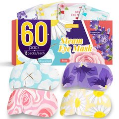 AROIC 60-pack front packaging showing product count and scents for convenient storage