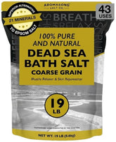Aromasong front packaging showing 19 lb bag and resealable feature for bulk convenience