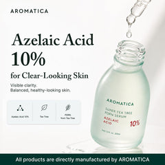 AROMATICA dropper releasing a precise drop highlighting controlled application benefit