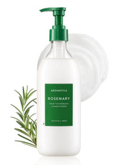 AROMATICA front packaging showing rosemary conditioner benefits