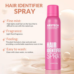 arstech skin highlight effect showing clearer peach fuzz visibility for precise removal