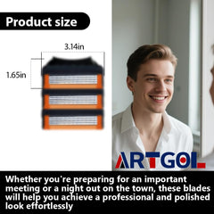 Artgol single cartridge profile in black showing low-profile contouring