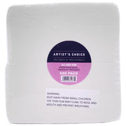 Artist's Choice front packaging showing bulk 500-pack for fast restocking and hygiene
