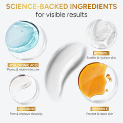 Arvesa open jar top view revealing smooth cream surface, suggesting an easy-to-dispense formula