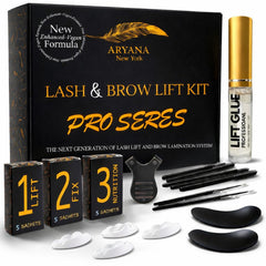 ARYANA NEW YORK kit front packaging showing complete professional set and ease
