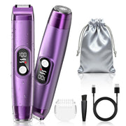 ATEGESE front view showing compact trimmer and ergonomic grip for easier grooming