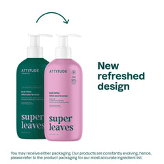 BIO SPECTRA ATTITUDE lotion dispensed from pump demonstrating smooth, quick-absorbing texture