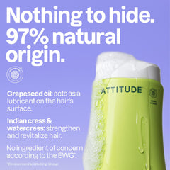 BIO SPECTRA ATTITUDE creamy lather texture delivering soft, conditioned hair