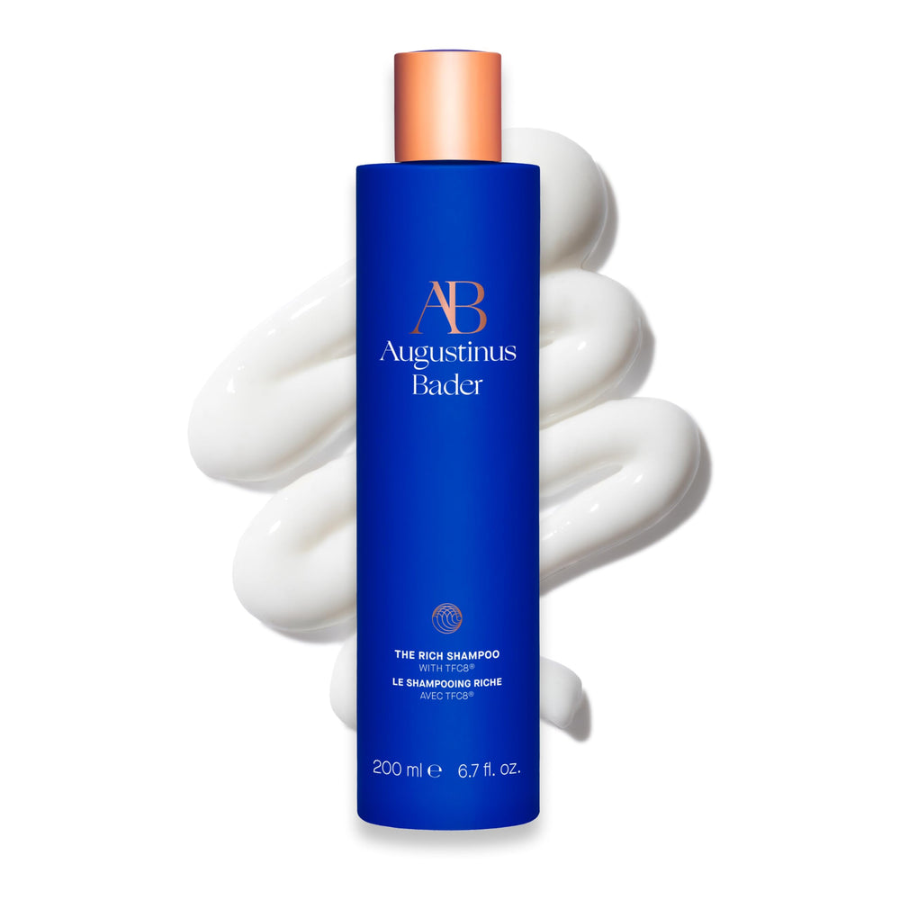 Augustinus Bader bottle front view showing premium shampoo benefit hydration