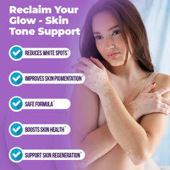 AURA VITAMINS cream applied to hands demonstrating targeted coverage and moisturization benefit