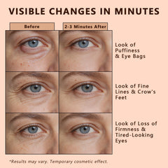 AuraLuna applicator brush detail for precise under‑eye application benefit