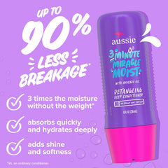 Aussie 3 Minute Miracle treatment open tub showing creamy texture and fast results