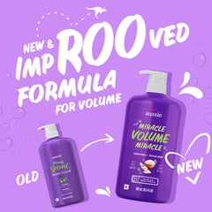 Aussie conditioner texture on palm highlighting lightweight, non-greasy feel