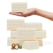 Australian Botanical Soap front packaging showing bar and pack, highlighting long-lasting size
