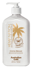 Australian Gold Cocoa Dreams front packaging showing product and benefits