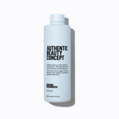 Authentic Beauty Concept front bottle view, clear brand hydration benefits