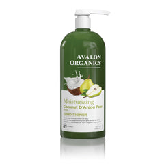 Avalon Organics front bottle shot showing clean coconut pear branding and hydration