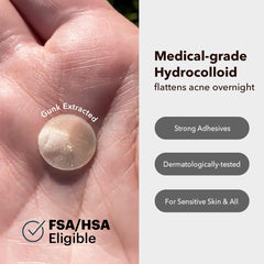 AVARELLE close-up of hydrocolloid patch texture showcasing gentle adhesion benefit