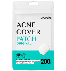 AVARELLE front packaging pouch showing resealable travel-ready design and convenience