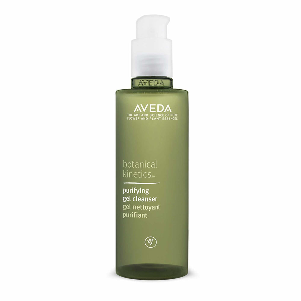 AVEDA front bottle view showing packaging and product name, easy identification benefit