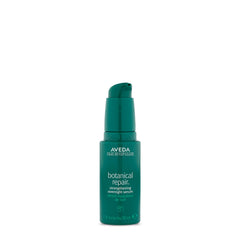 Aveda bottle front view showing product and brand with clear benefits