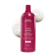 AVEDA front bottle view showing product and easy dispensing benefit
