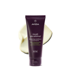 AVEDA front packaging of thickening conditioner light showing brand and volume benefits