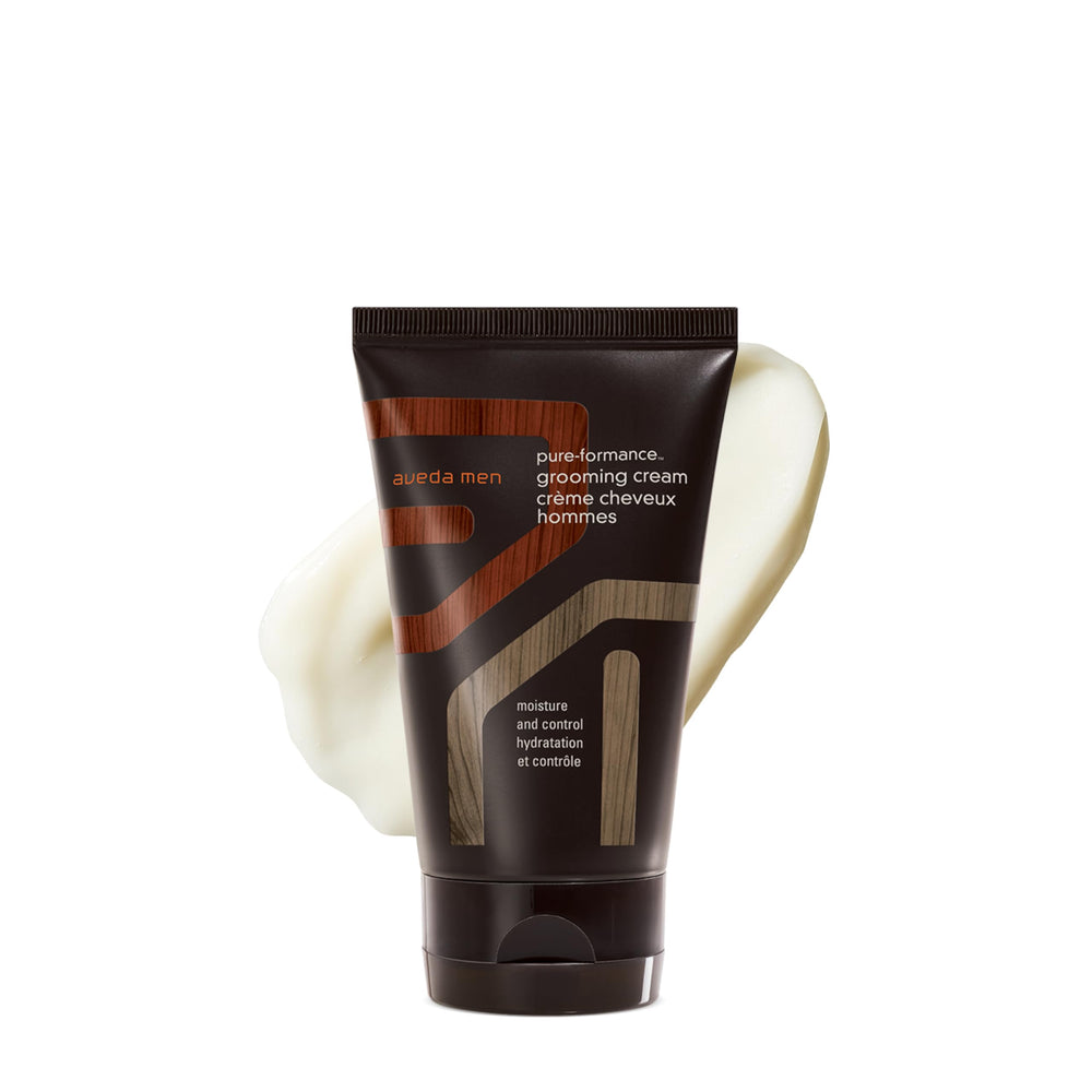AVEDA grooming cream front packaging shows product clarity and quick styling benefit
