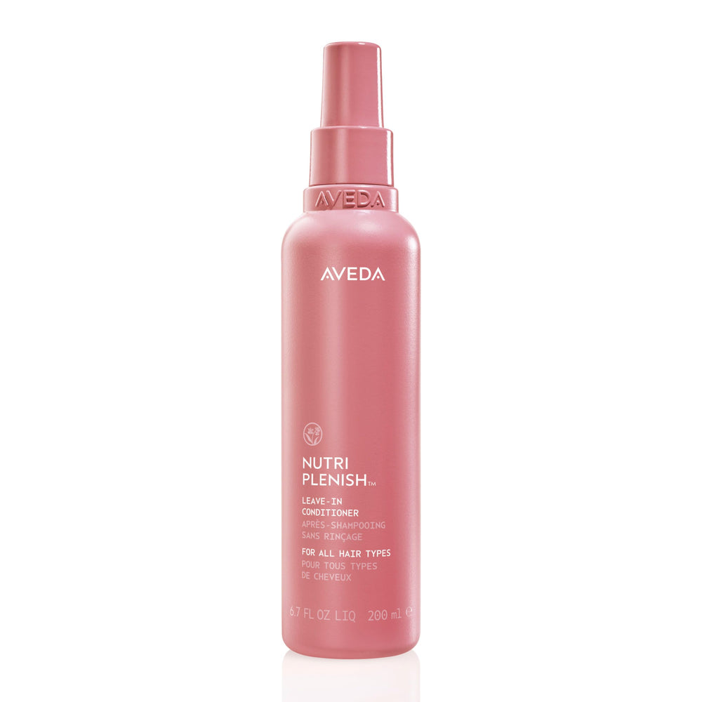 AVEDA Nutriplenish front bottle view showing product and benefits