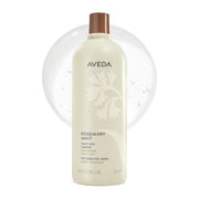 AVEDA front bottle showing label and invigorating rosemary mint scent