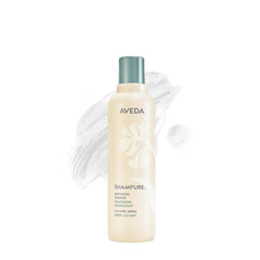 AVEDA front packaging showing bottle and calming fragrance benefits