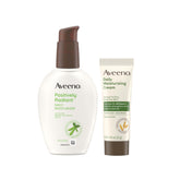 Aveeno bundle front packaging showing both products and benefit