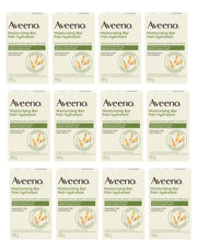 AVEENO front packaging showing moisturizing bar benefits and oat ingredient