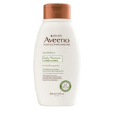 Aveeno oat milk conditioner front packaging shows product and calming benefits