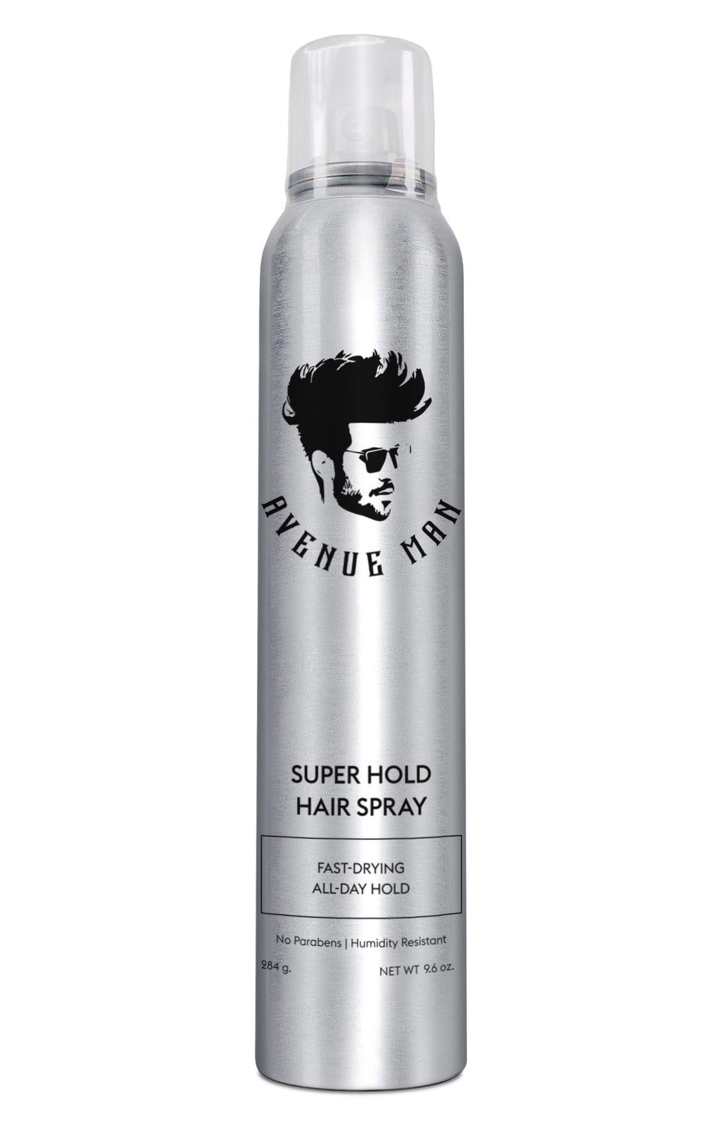 Avenue Man front packaging showing 10 oz can and branding for strong hold
