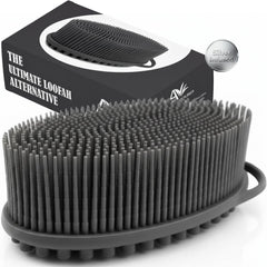 Avilana front view showing dark gray-silver scrubber and modern design benefits hygiene