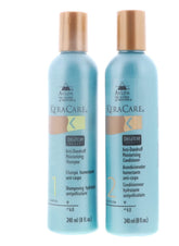 Avlon Keracare front packaging showing 8oz bottles and soothing benefit