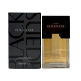 AVON front view of 100ml black cologne bottle showing elegant metallic finish and label benefit: giftable presentation