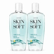 AVON bottle front packaging showing two 16.9 fl oz bottles and classic label