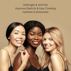 Awesome close-up of shampoo texture and lather showing gentle formula